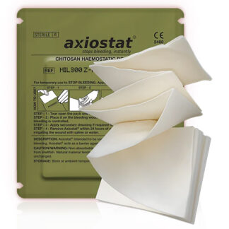 Axiostat - hemosztatikus kötszer