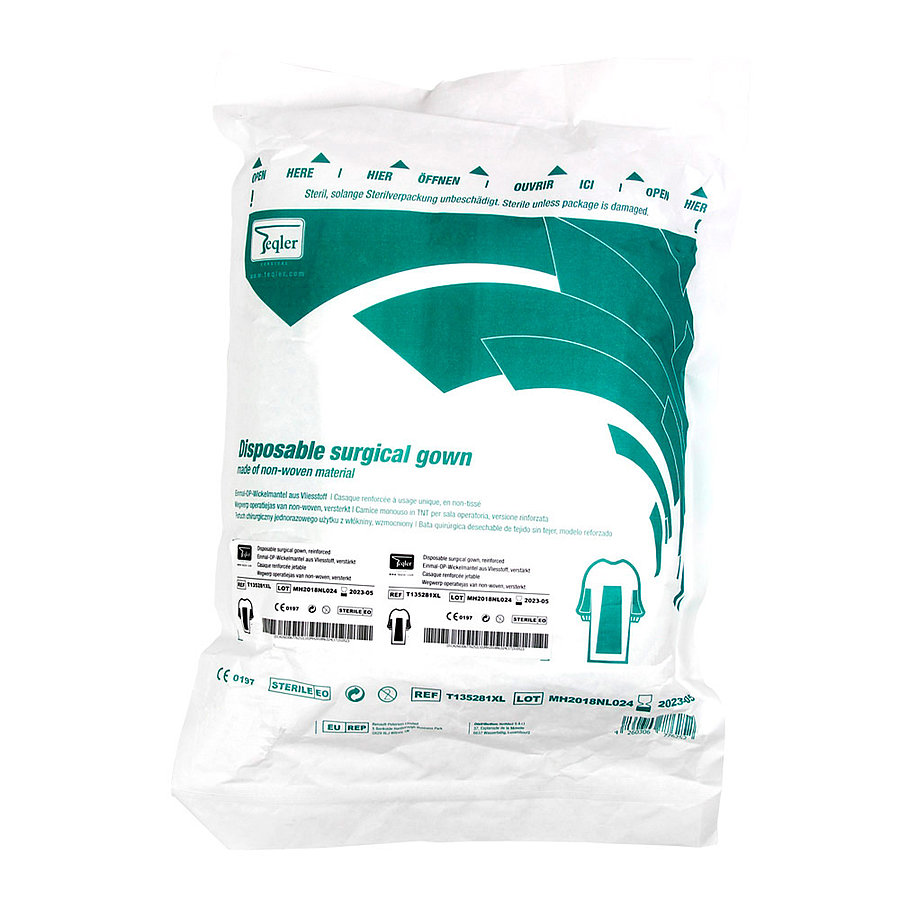 Műtős köpeny – egyszerhasználatos Műtős köpeny – egyszerhasználatos Személyi védőfelszerelések 13