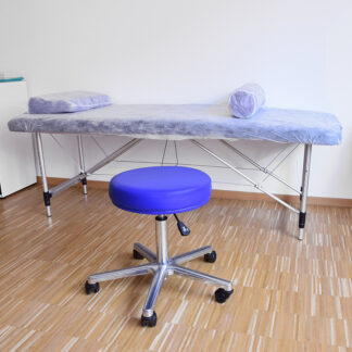 Egyszerhasználatos gumis védőhuzat orvosi vizsgálóágyra