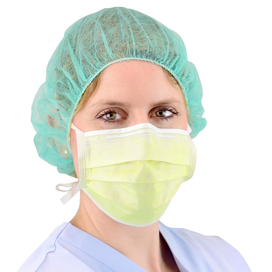 3 rétegű sebészeti szájmaszk fejpánttal 3 rétegű sebészeti szájmaszk fejpánttal Személyi védőfelszerelések 35