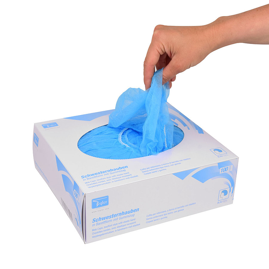 Nővérsapka – egyszerhasználatos Nővérsapka – egyszerhasználatos Személyi védőfelszerelések 19
