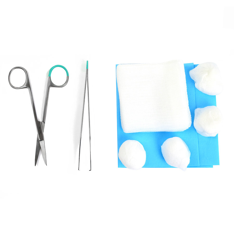 Steril sebkezelő készlet – egyszerhasználatos Steril sebkezelő készlet – egyszerhasználatos Kötszerek 4