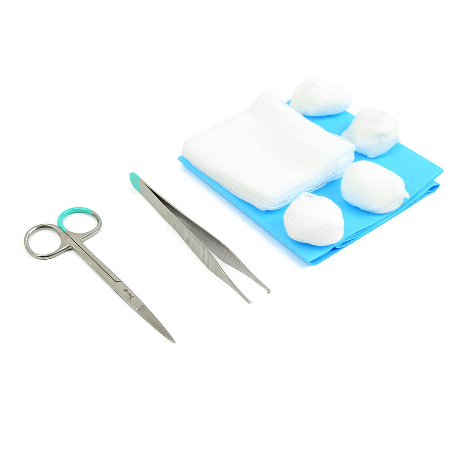 Steril sebkezelő készlet – egyszerhasználatos Steril sebkezelő készlet – egyszerhasználatos Kötszerek 6