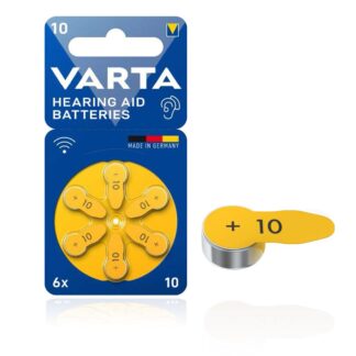 VARTA hallókészülék elem 10 BLI 6 VARTA hallókészülék elemek 3