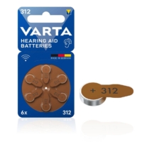 VARTA hallókészülék elem 312 BLI 6